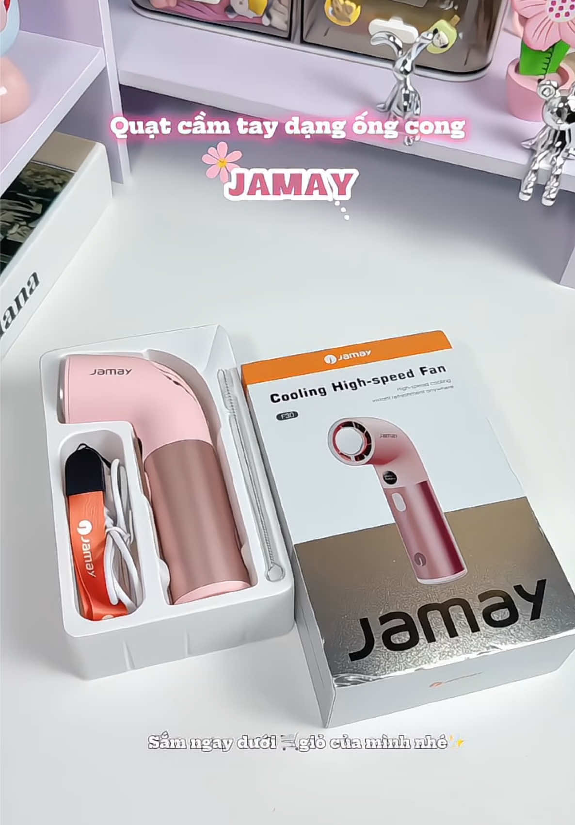 Món đồ bất ly thân mùa nắng nóngg ☀️🌤️ #quattichdien #quatcamtay #Jamay #quatcamtaysolanh #quatcamtaypintrau 