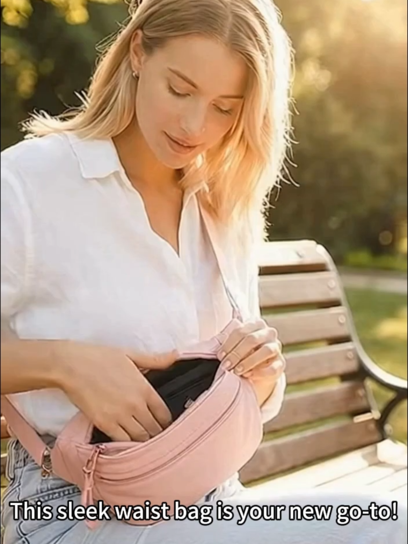 #Goodstuff #crossbodybag 1PC Women's Lightweight Multi-Functional Fanny Pack