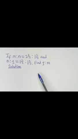 Learn how to combine separate ratios together quickly and easily in this short math tutorial. This video explains a simple step-by-step method for joining ratios that share a common term, a common topic in algebra and ratio problems. Perfect for students preparing for exams or anyone who wants to improve their math skills. If you’re studying for WAEC, JAMB, GCSE, or other math exams, this lesson will help you understand ratio combination and solve problems faster. #maths #ratio #algebra #mathtutorial #learnmath 