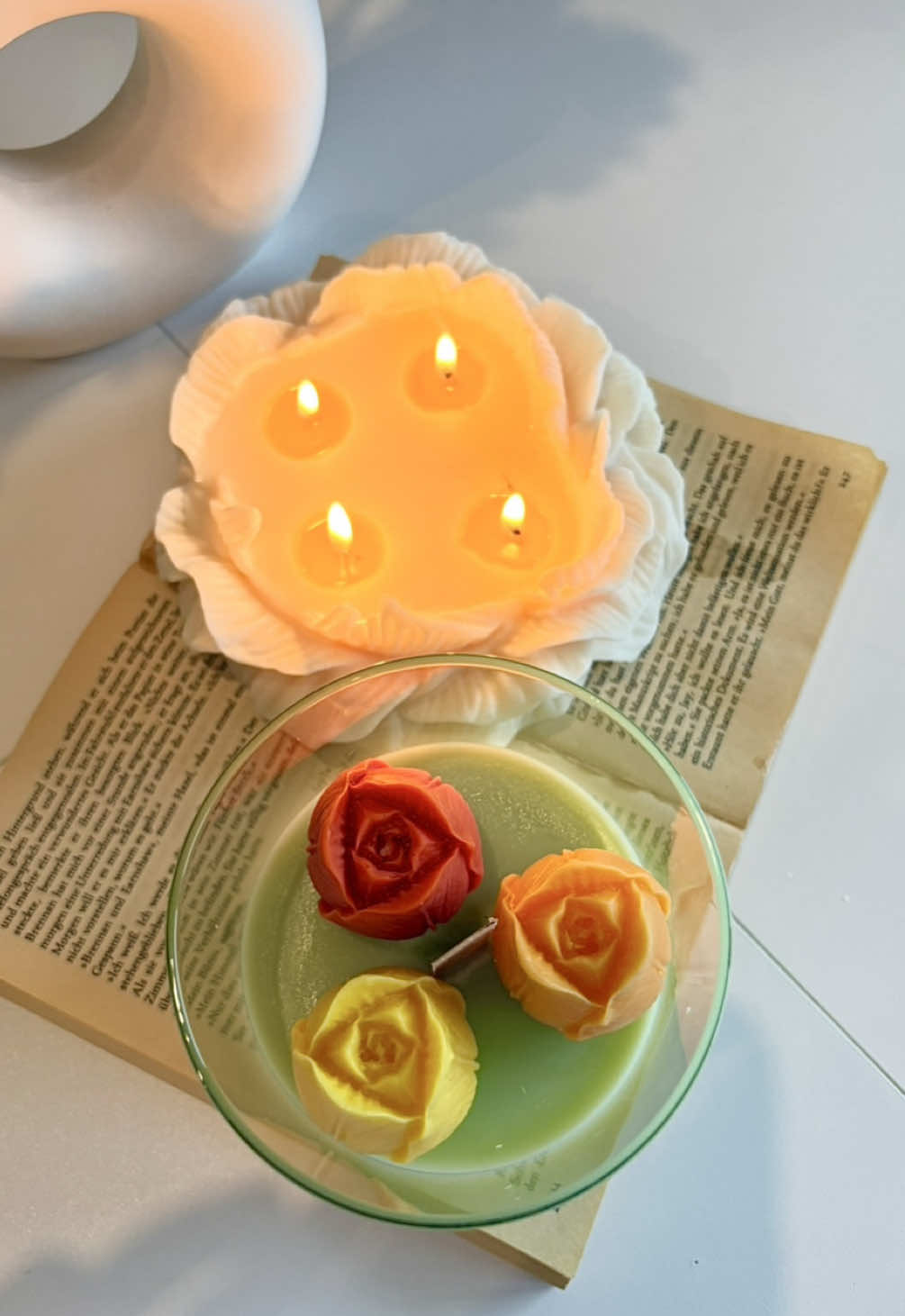 Candle Making 💖 #candlemaking #candles #candlelover #process #DIY