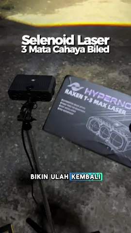 Lampu tembak biled selenoid laser terbaru dari hypernova, #lampubiled #lamputembak #lamputembakbiled #hypernova #minilaser 