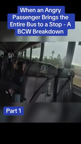 When an Angry Passenger Brings the Entire Bus to a Stop - A BCW Breakdown.  #cops#police#bodycam#policeofficer #foryou. 