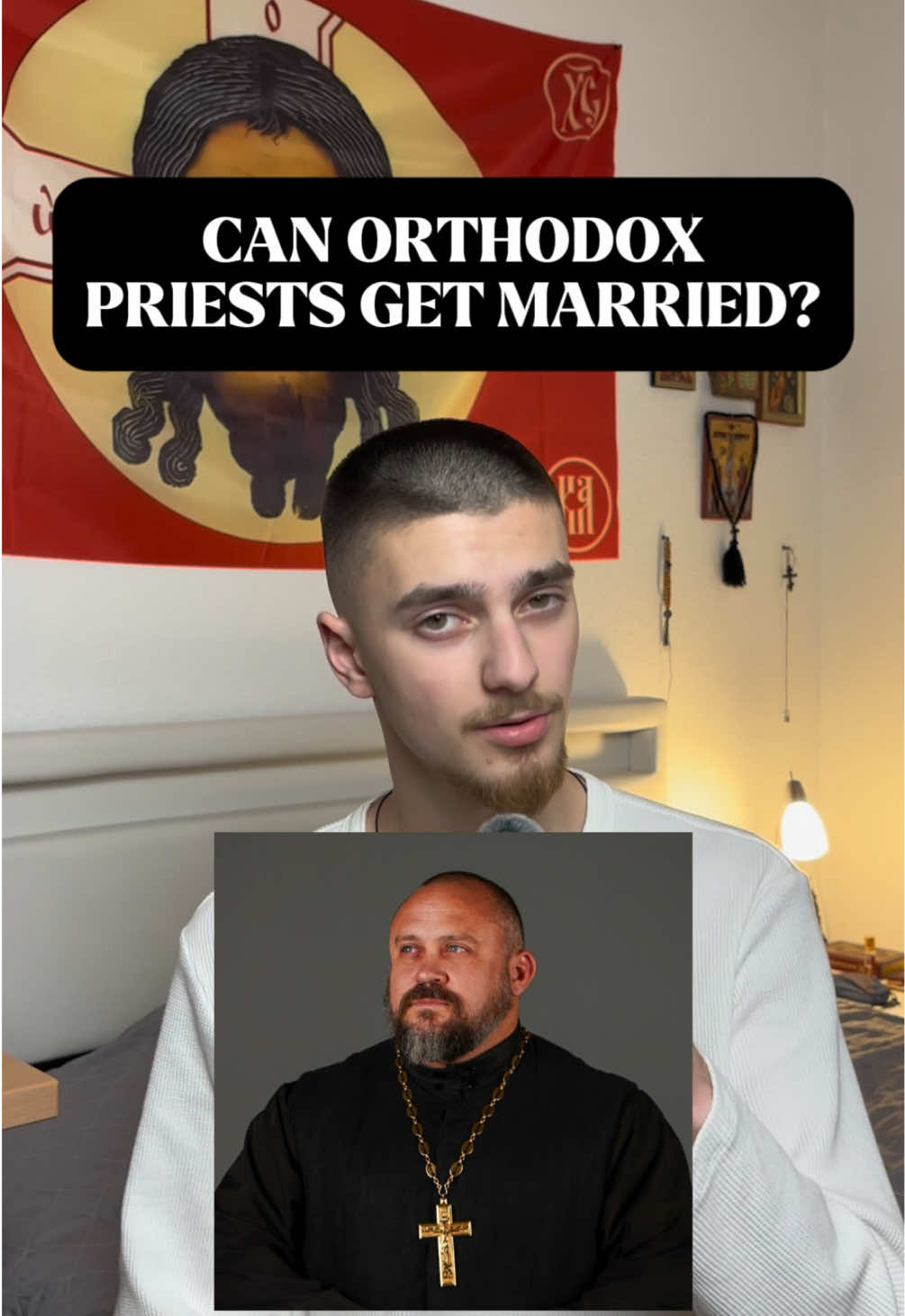 Can Orthodox Priests get married?☦️ #easternorthodox #jesusisking #orthodoxpriest #orthodoxmarriage #francescohasibra 