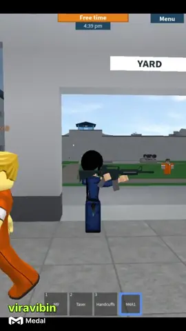 I was one shot but to go that way so embarrassing 😔 #roblox #prisonliferoblox #lag #bmf #progamer 