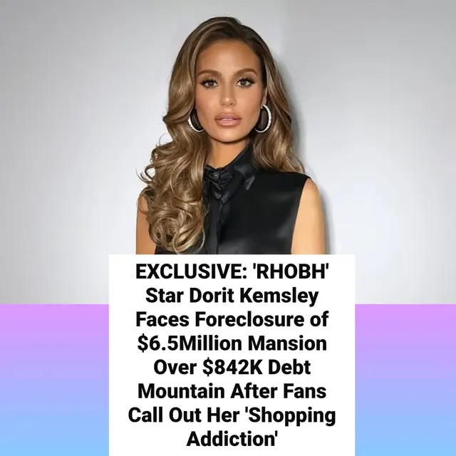 Radar Online is reporting that Dorit Kemsley from the Real Housewives of Beverly Hills is facing foreclosure on her mansion. They are reporting that no payment has been made on her loans since September of 2025.  #doritkemsley  #realhousewivesofbeverlyhills  #rhobh  #fyp   #bravotv 