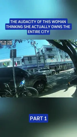 The audacity of this woman thinking she actually owns the entire city  #cops #copsoftiktok #police #policeofficer #bodycam