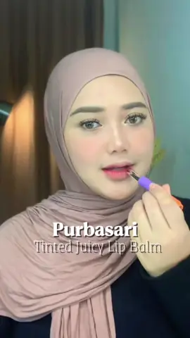 Lagi suka bgt lipbalm dari  @Purbasari Indonesia selain melembabkan bibir, warnanya cakep cakep bgttt! #purbasari #lipbalm #raya2026 