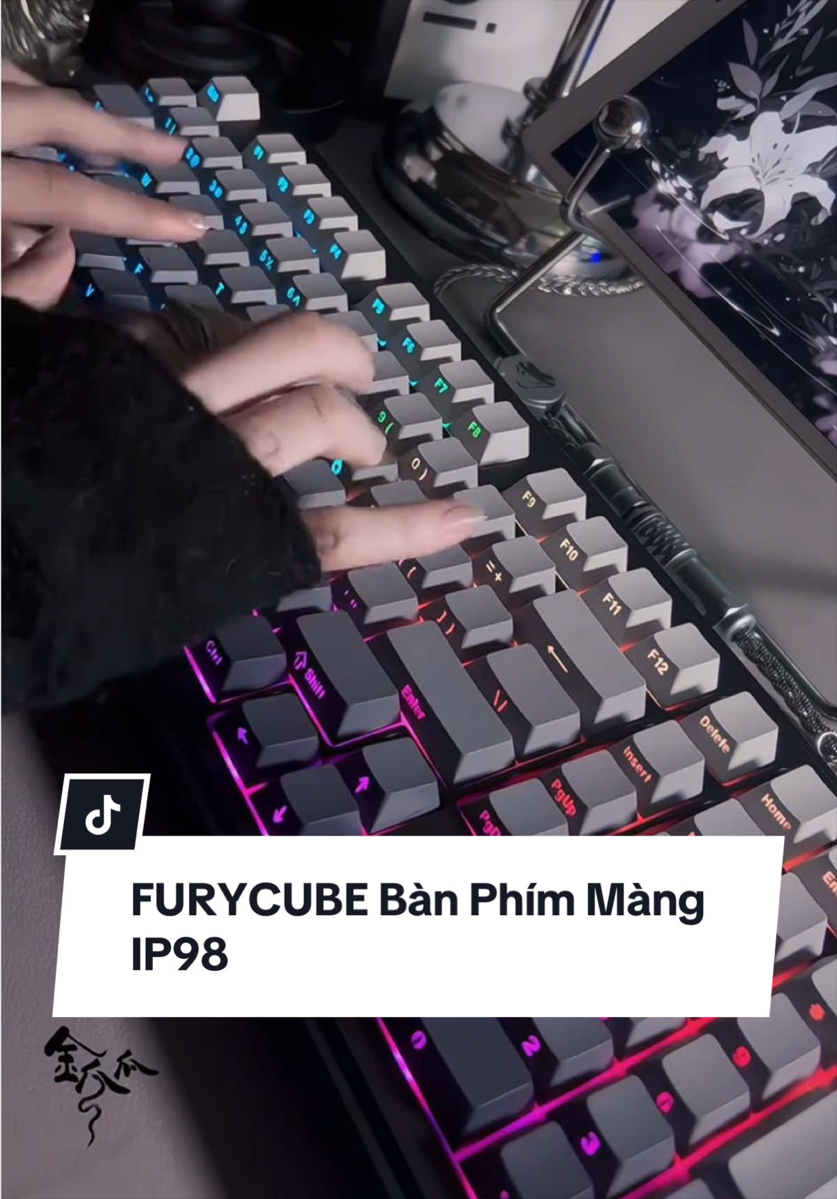 Mãi mãi mê em này. Gõ rất thích. Led rất đẹp #keyboard #banphimgaming #xuhuong #banphimco #game 