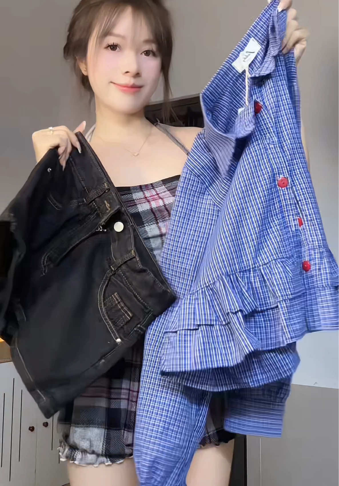 áo sơ mi babydoll 