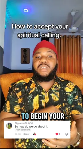 How to accept your spiritual calling.  #fyp #goviral #goviraltiktok♥️ #creatorsearchinsights #africanspirituality 