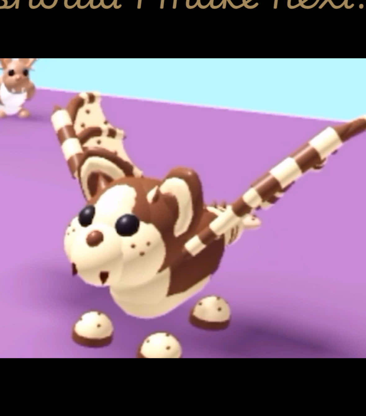 Chocolate chip bat dragon speed build! #adoptme #roblox #adoptmebuild #speedbuild #chocolatechip 