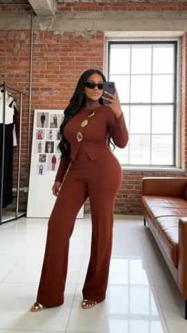 ChicMe Women's Golden Button 2 piece set#casual #button #trendy #casualoutfits #OOTD 