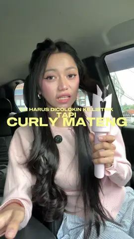 wajib punya sih! karna ya rnak banget bisa di bawa kemana mana #curldimanaaja #curlonthego @NVMEE 