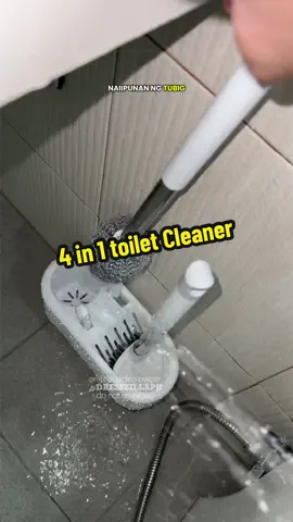 Sobrang sulit ng toilet brush cleaner na to! Nakakasipag maglinis ng cr kasi 4 in 1 na! #toiletbrush #toiletbrushcleaner #toiletcleaner #bathroomcleaner 