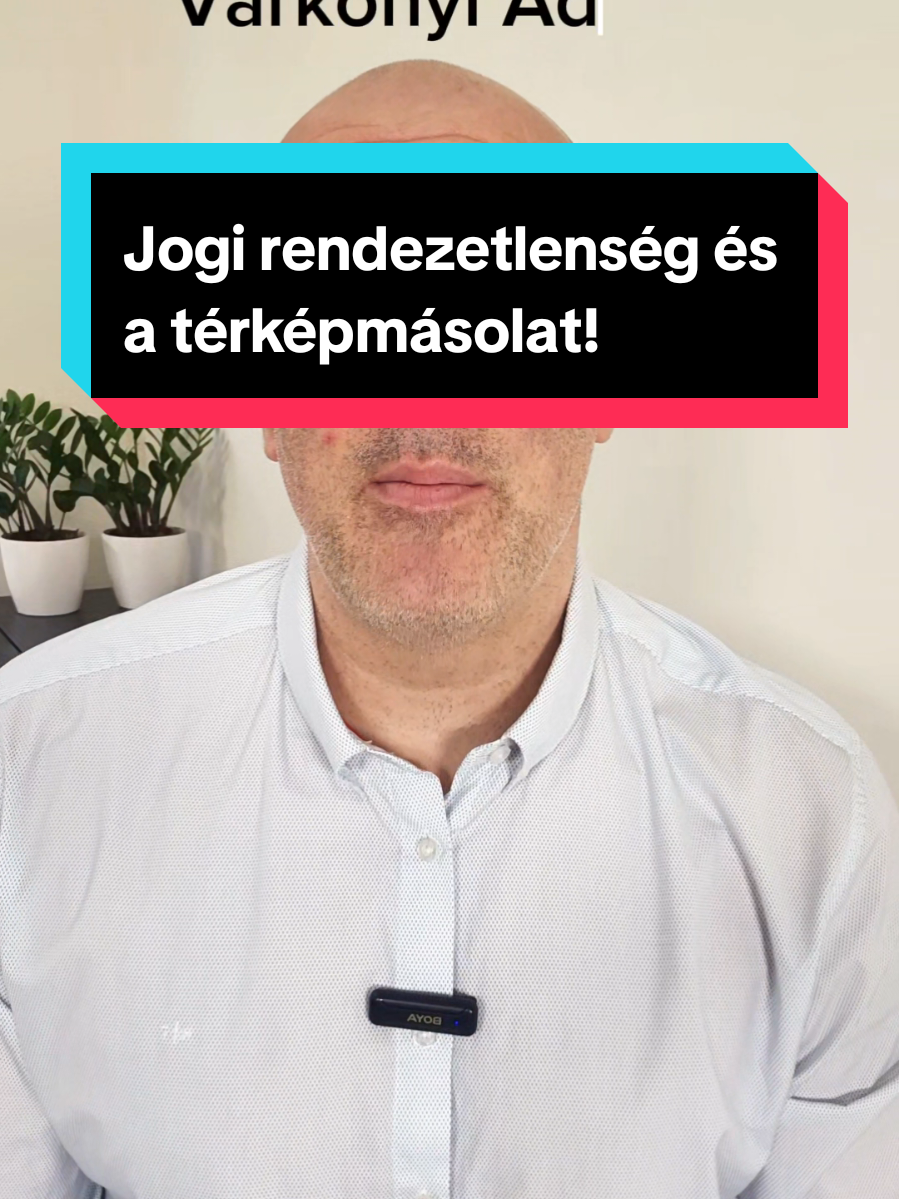 A jogi rendezetlenség nagy kockázat! Amennyiben a térképmásolat és a valóság nincs szinkronban komoly problémáid lehetnek! #várkonyiádám #jogirendezetlenség #ingatlanjog #földhivatal #térképmásolat 