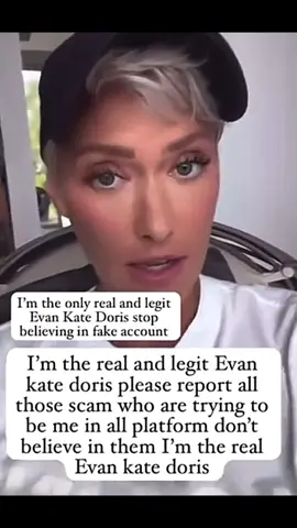 I’m the real Evan Kate billionaire and will always be stop believing in fake accounts 