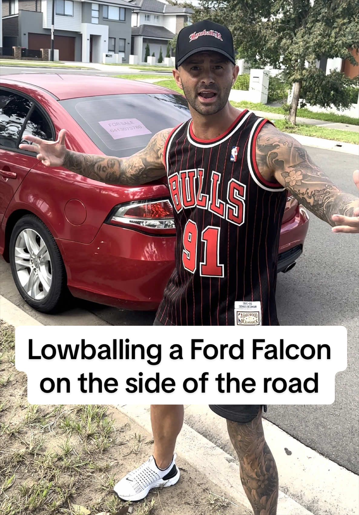 He came out the front 😂 #fyp #viral #foryou #lowball #carflipping 
