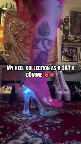 My stripper heel collection! I don’t dance but I love a sexy heel  #pleasers #304 #heels #stripperheels #304tok 