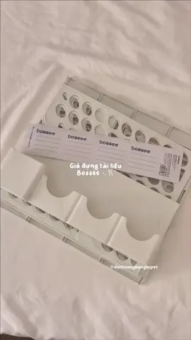 Khay đựng tài liệu Bossee #giadungtailieu #khaydungtailieu #dodungvanphong #unboxing #doitruongbongtuyet 