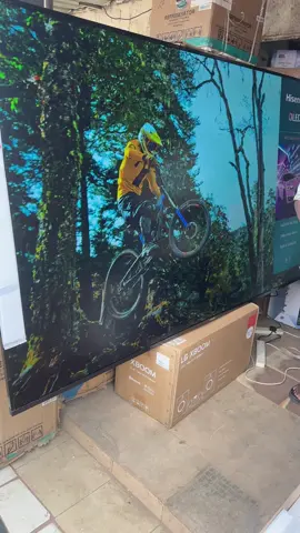 Unboxing Hisense 100” Qled Tv Available in store💯 #originalonly #fouani #hisense 