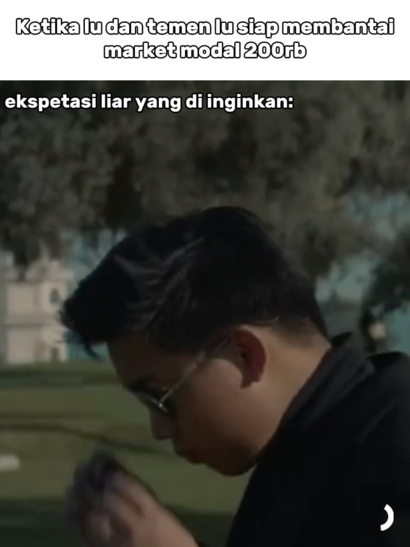 Tag temen lu yg hobinya depo 200rb tapi ekspetasinya kek orang gila, lebih dari orang gila malah. #fyp#foryou#timothyronald#kalimasada#akademicrypto