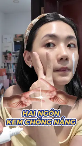 2 kéo kem chóng nắng #123fabe #huongkinke #LearnOnTikTok #skincare 