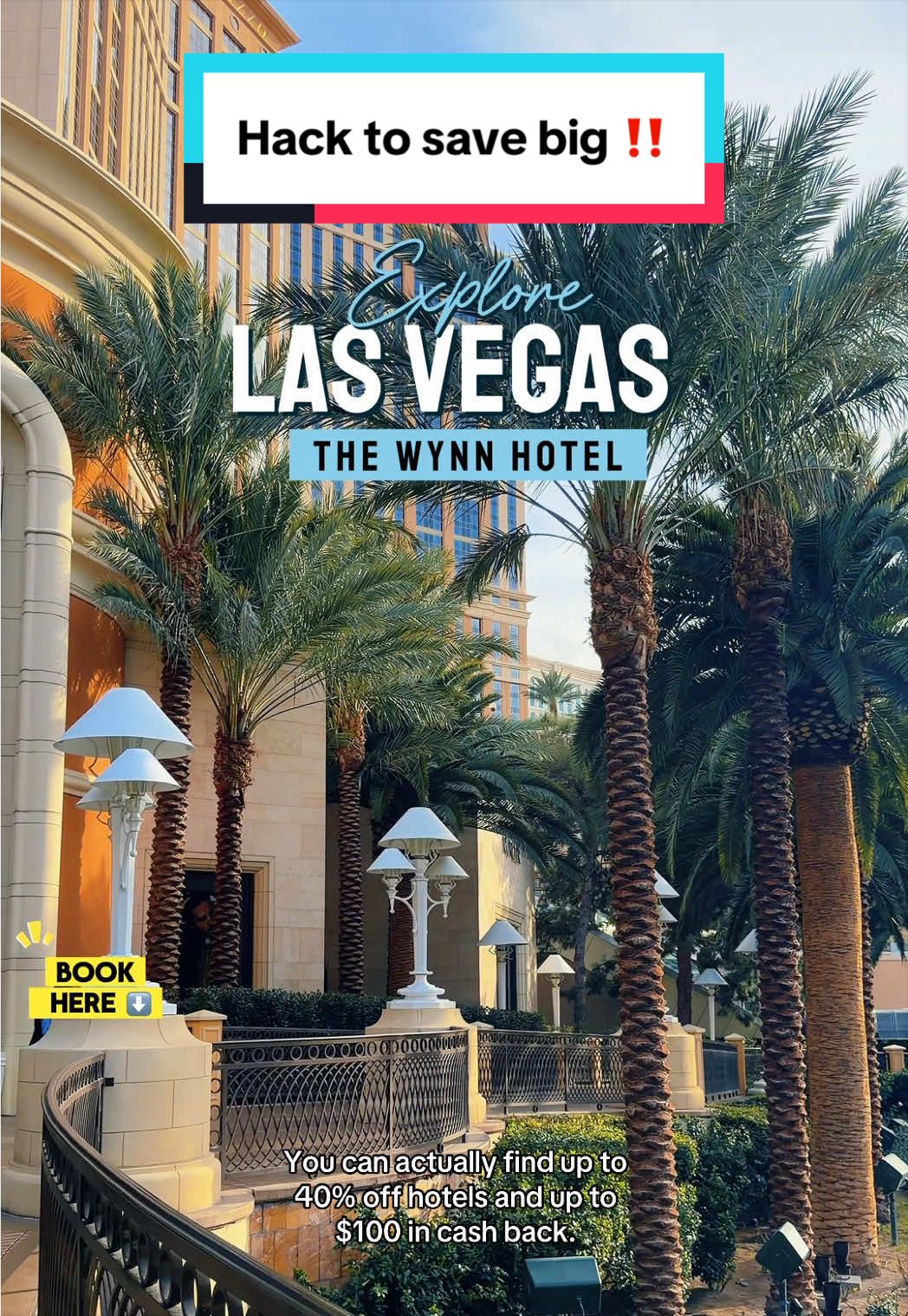 ✅If you're booking a hotel soon, don’t pay full price for this one. Right now there are some really good travel deals 👇 ✔️💸 Up to 40% off family trips on Expedia (until Mar 16) ✔️💸 ~15% off on Booking.com ✔️💸 10% off on Trip.com ✔️💸 Up to $100 PayPal cashback on your first booking ➡️ Tap the green tag to check the price before deals disappear. Why I love staying at the Wynn in Las Vegas: 	1.	🌸 Ultra-Luxury Atmosphere – Elegant design, floral installations, and one of the most upscale hotels in Las Vegas. 	2.	🛏️ Huge Rooms with Strip Views – Some of the largest standard rooms on the Strip with floor-to-ceiling windows. 	3.	🍽️ World-Class Dining & Nightlife – Home to top restaurants, XS Nightclub, and the famous Lake of Dreams show. #tiktokgofamilystays #lasvegas #FamilyFun #traveltips #bucketlist 
