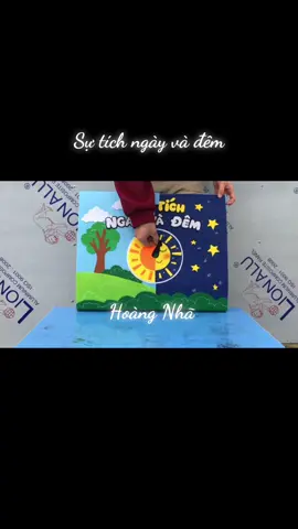 Tranh lật Sự tích Ngày và Đêm#xuhuong #cogiaomamnon #dodungmamnon #mamnontiktok #cogiaomamnon🥰 