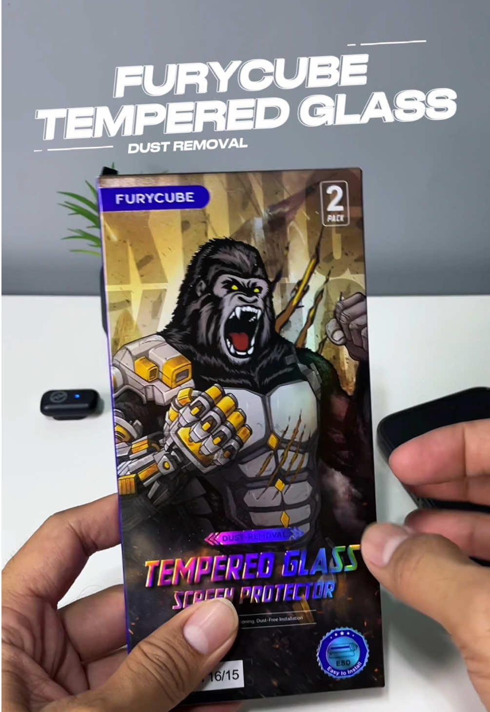 How to Install Furycube Tempered Glass (Step-by-Step) #furycubetemperedglass #temperedglass #screenprotector #privacytemperedglass #phoneaccessories 