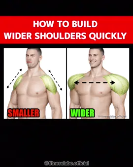 ✅ How to  Get Wider Shoulders 