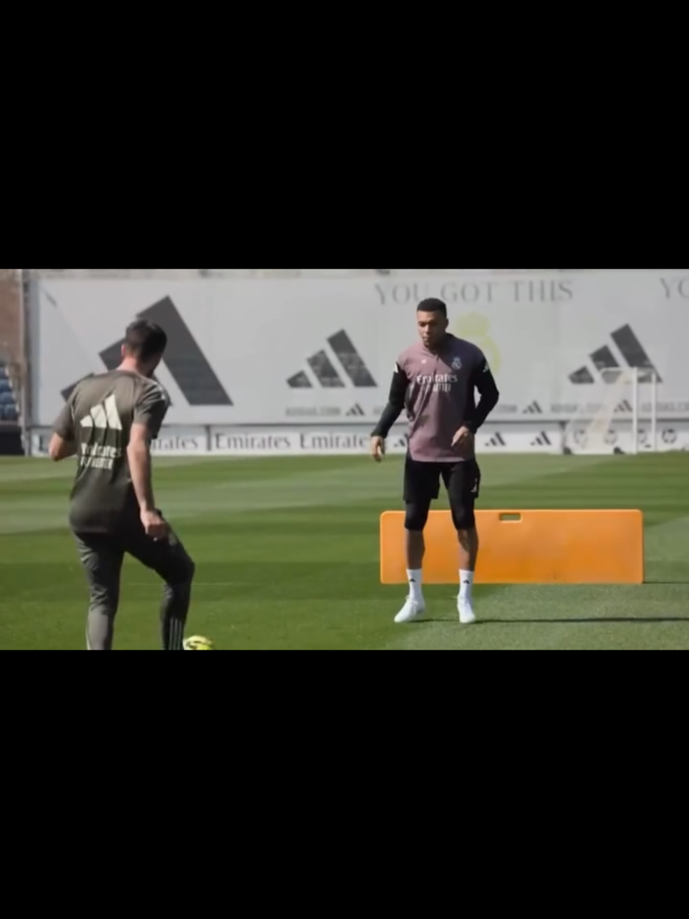 Kylian starts training again today ✨️ #kylianmbappé #realmadrid #backtotraining 