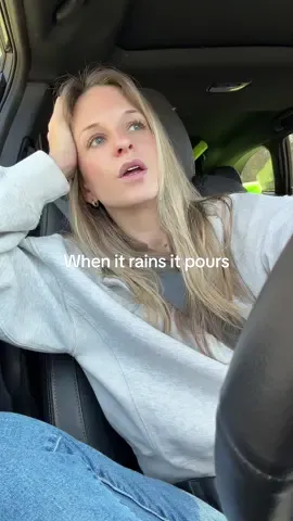 You know how the same goes when it rains it pours. Oh did I mention that my poor car only has 2000 miles on it it’s brand new so this is definitely not really what I wanted to be dealing with but that’s life #KiaCarnival #WhenItRainsItPours #adulting #AshevilleNorthCarolina