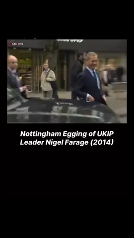 🇬🇧 Nottingham, England — May 1, 2014 A campaign appearance by Nigel Farage took an unexpected turn when a protester threw an egg at him as he arrived in Nottingham. Farage, who was leading the UK Independence Party, had stepped out of his car in the city center to support the party’s East Midlands candidates ahead of the 2014 European Parliament election. As he approached the crowd, an egg struck him in the face. The attacker, Frederick Glenister, 29, was holding a placard that read: “UKIP… sad, scared, old men.” Police quickly detained him at the scene. Glenister, who had traveled from Brighton to stage the protest, later pleaded guilty to assault. He was sentenced to 150 hours of community service, and ordered to pay £200 in costs plus a £60 victim surcharge. Despite the incident, Farage appeared unfazed and even joked with reporters afterward, saying: “My goodness, if I’d known I’d get a reception like this, I’d have come years ago!” 🎥 Follow @darklens_30 for more dark true crime & shocking history like this. #viral #reels #explore #trending #news