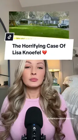 The horrific case of Lisa Knoefel 💔  Beautiful mum of two Lisa made the decision to foster  Sabrina Zunich, a troubled teenage girl. She had no idea it would be the death of her..  in 2012 police raced to her home in Willoughby Hills, Ohio, and uncovered the horrifying crime scene.  Secrets were then revealed about Dad and husband Kevin Knoefel..  #crime #crimetok #truecrime #crimetiktok true crime story true crime storytime