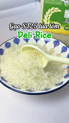 Gạo ST25 lúa tôm hữu cơ #gaost25 #gaost25luatom #delirice #gaohuuco 