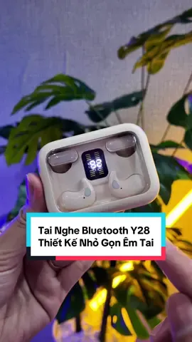 Tai nghe cặp đôi Y28 thiết kế nhỏ gọn đeo êm tai bass căng #loctomo #loctomo9 #tainghegaming #tainghethethao #tainghebluetooth 