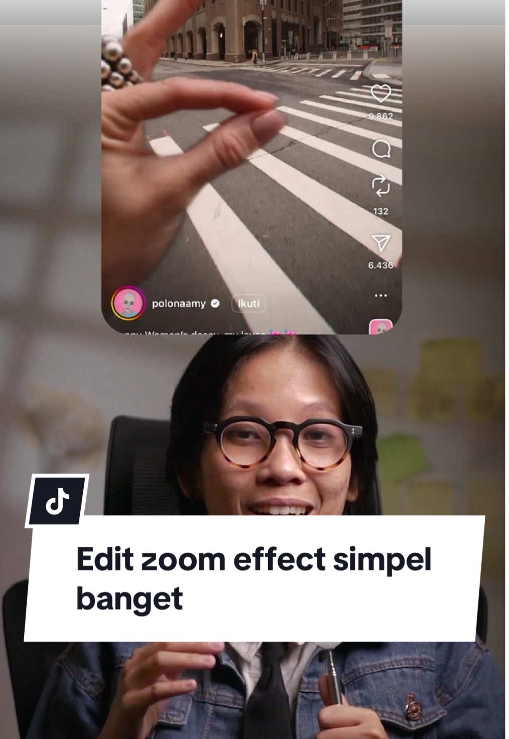 Tutor edit video zoom effek