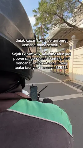 Dibesarin keadaan, jadi kuatnya kebiasaan 👍