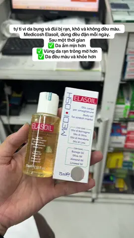 Dầu bôi rạn da hữu cơ#dshau #medicoshelasoil #elasoil #dauranda #randa 