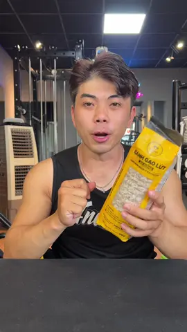 Bánh gạo lứt healthy #gymerdireview 