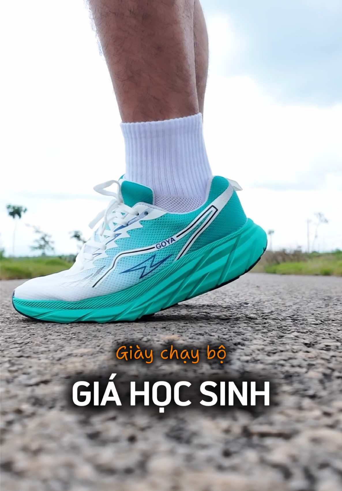 Giày chạy bộ giá học sinh sinh viên Goya training plus #theanhchaybo #tiktokshop33 @Thế anh - chạy bộ 