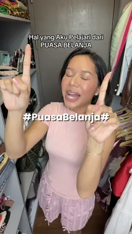 Ini sepercik hal yang aku pelajari dari Puasa Belanja #RamadanDiTikTok 