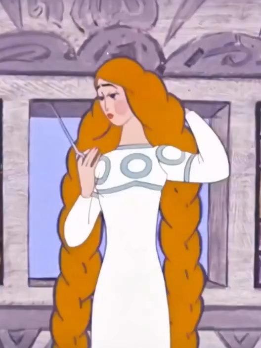 Women after they cut their hair be like 🤦‍♀️ Vasilisa Mikulishna (1975) A Soviet animated short based on a Russian epic byliny tale, directed by Roman Davydov. It follows Vasilisa, a noblewoman who disguises herself as a man to rescue her captured husband, challenging traditional gender roles through quiet intelligence and courage. The film is known for its stylized medieval art, folk-inspired design, and restrained, poetic storytelling typical of 1970s Soviet animation.#foryou #_aurelia_403