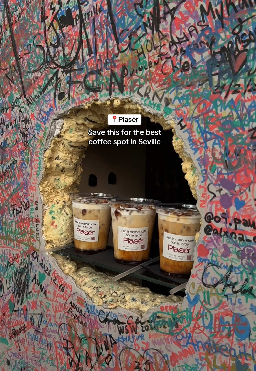 Save this for the best coffee spot in Seville 🫶🏻 #sevilla #coffee #hotspot #plaser #coffeebreak 