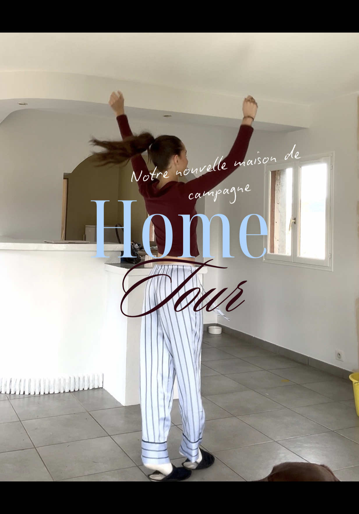 Un home tour ? Pour de vrai ??  😱🏠✨ Je vous présente notre nouvelle maison de campagne à rénover 🗝️ #maison #travaux #renovation #hometour 