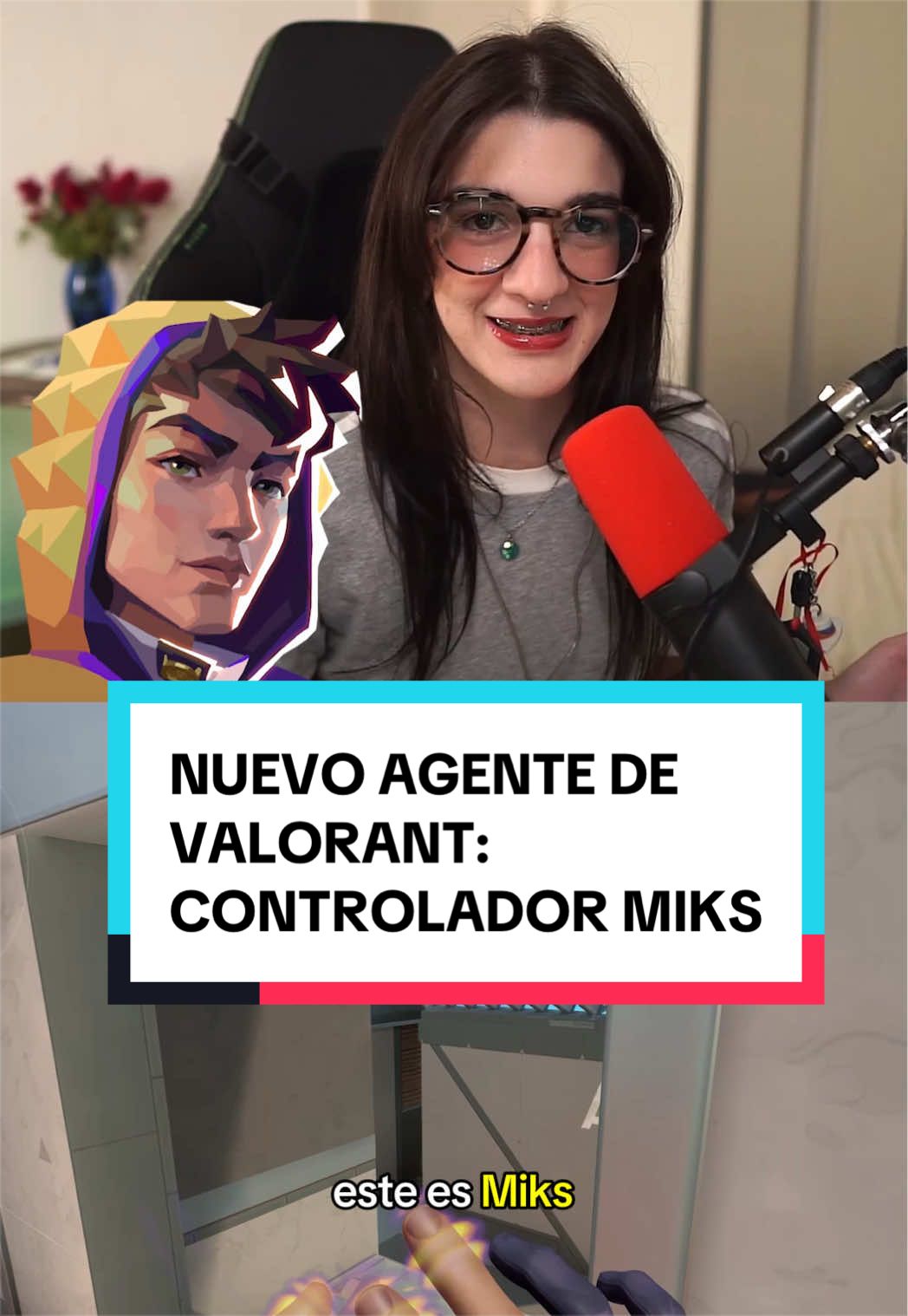 Éste es Miks, el nuevo agente de VALORANT. Es controlador y tiene algunas habilidades de iniciador. Una alternativa en el rol de humos para salir un poco de Clove y priorizar el juego en equipo. Es perfecto para duoQ en rankeds y para marcar el ritmo de la ronda con sus stuns y definitiva. Habilidades en español: ▫️Armonía (Q) ▫️Pulso M (C) ▫️Campo Sonoro (E) ▫️Frecuencia Sísmica (X) #valoranttips #valorantclips #miks 