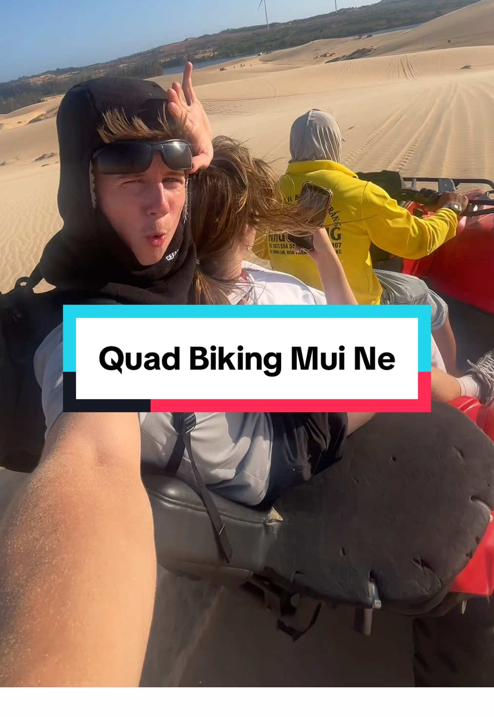 Part 6 | sandy #muine #quadbiking #vietnam #fyp #sanddunes 