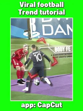 Viral football trend tutorial in#CapCut || Song: MONTAGEM TENTA (Ultra Slowed) || #capcut #capcutpioneer #capcutedit #edit 