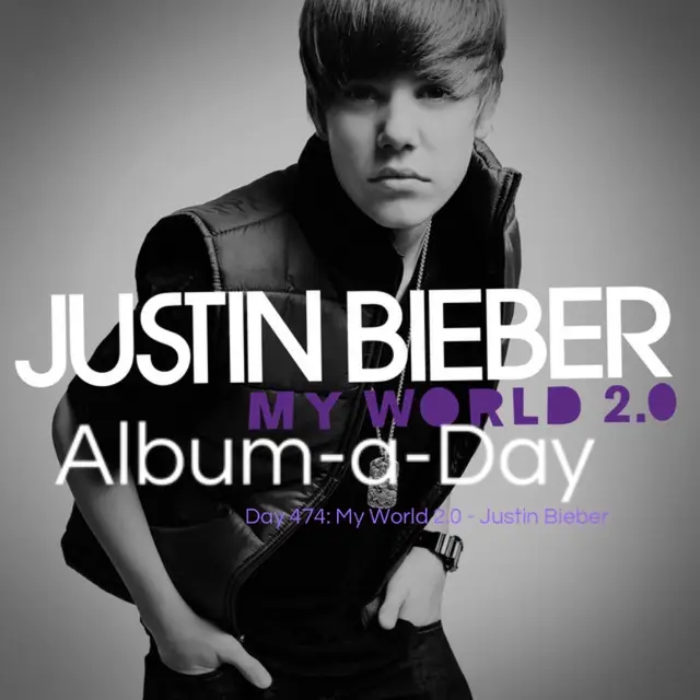 My World 2.0 is (technically) the debut album by London, Ontario, Canada singer Justin Bieber. As the album that truly launched Bieber’s career to superstardom, all the teen girls swooned over this teen guy that sounds like a teen girl. If it wasn’t obvious, I am NOT a fan of Justin Bieber’s early work. It’s not all his fault, this album is likely almost entirely constructed by label executives and old men in suits that want to appeal to as many preteen girls as possible. Pretty creepy when you think about it.  But I do still find the music itself pretty annoying. Bieber’s voice is just grating on my ears, and the music itself is ludicrous overproduced. Speaking of Ludicrus, he’s better than this and the song Baby is so bad that even he can’t save it. The features overall are the best parts of the album, as Jessica Jarrell provides some good vocals on Overboard, and Eenie Meenie is more a Sean Kingston track than anything else. And it’s much better because of that.  #albumaday #myworld20 #justinbieber #teenpop #pop 