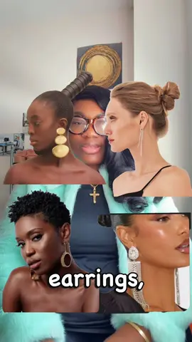 Easy guide to pairing earrings with hairstyles! Not a rule, just some tips that will complement your looks 💖🌷💖#style #fashion #reels #trending #viralvideos 